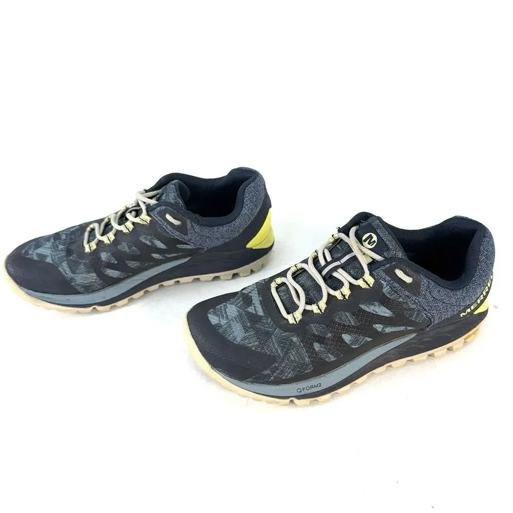 Merrell Antora 2 Print Trail Sneakers Shoes Arona Bleu J067128 Women's Size 7.5